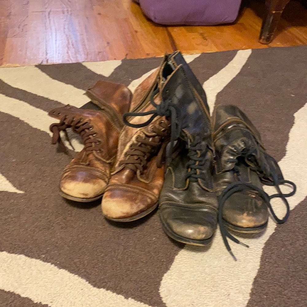 Steve Madden Trooper boots black/brown